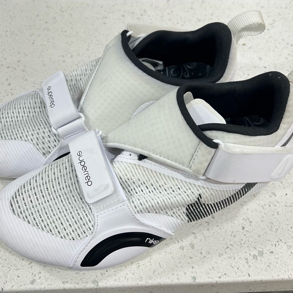 Women’s Nike Superrep Cycle - White / Black, Size 8.0 (fits more 7.5) - Picture 9 of 10